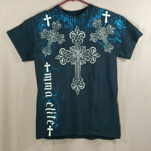 MMA Elite Black Men's Medium T-Shirt